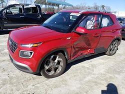 Salvage cars for sale at Spartanburg, SC auction: 2022 Hyundai Venue SEL