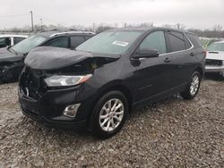 Salvage cars for sale from Copart Louisville, KY: 2018 Chevrolet Equinox LT