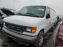 Salvage cars for sale from Copart Martinez, CA: 2007 Ford Econoline E250 Van