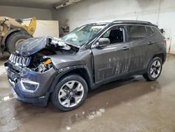 Jeep Compass salvage cars for sale: 2021 Jeep Compass Limited