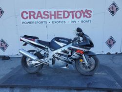 Salvage motorcycles for sale at Van Nuys, CA auction: 2003 Suzuki GSX-R600