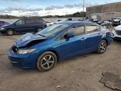 Salvage cars for sale from Copart Fredericksburg, VA: 2015 Honda Civic LX