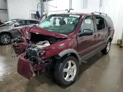 Salvage cars for sale from Copart Ham Lake, MN: 2006 Pontiac Montana SV6