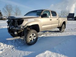 Salvage cars for sale from Copart Rocky View County, AB: 2006 Toyota Tacoma Double Cab Long BED
