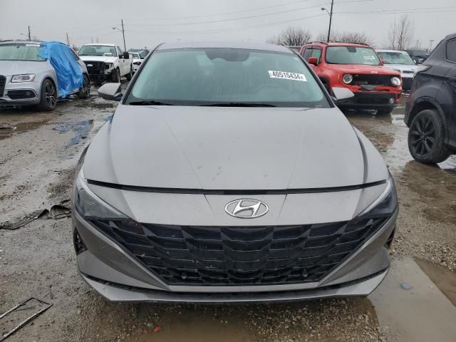 2023 Hyundai Elantra Blue