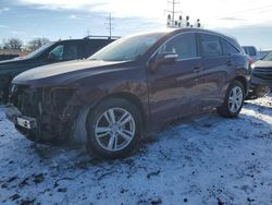 Salvage cars for sale from Copart Columbus, OH: 2014 Acura RDX Technology