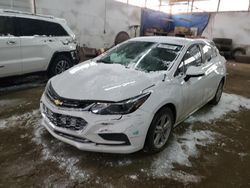 Salvage cars for sale from Copart Brighton, CO: 2017 Chevrolet Cruze LT