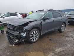 Salvage cars for sale at Woodhaven, MI auction: 2023 Subaru Outback Limited XT