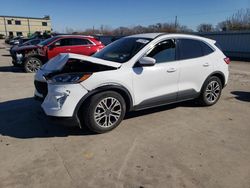 Salvage cars for sale from Copart Wilmer, TX: 2020 Ford Escape SEL