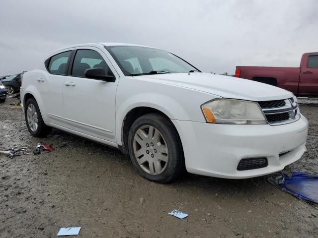 2012 Dodge Avenger SE