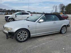 Vehiculos salvage en venta de Copart Dunn, NC: 2006 BMW 325 CI