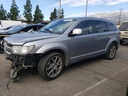 Salvage cars for sale from Copart Rancho Cucamonga, CA: 2018 Dodge Journey GT