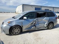 Salvage cars for sale from Copart Haslet, TX: 2019 Toyota Sienna XLE