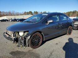 Salvage cars for sale at Exeter, RI auction: 2010 Honda Civic LX