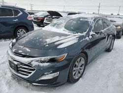 Salvage cars for sale from Copart Elgin, IL: 2019 Chevrolet Malibu LT