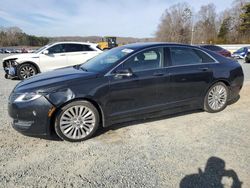 Salvage cars for sale from Copart Concord, NC: 2015 Lincoln MKZ