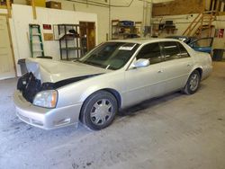 Salvage cars for sale at Ham Lake, MN auction: 2003 Cadillac Deville