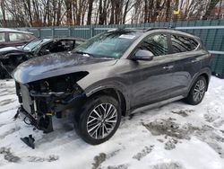 Salvage cars for sale from Copart Candia, NH: 2020 Hyundai Tucson Limited