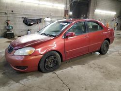 Salvage cars for sale at Angola, NY auction: 2006 Toyota Corolla CE