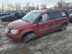 Salvage cars for sale from Copart Baltimore, MD: 2014 Chrysler Town & Country Touring L