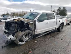 Salvage cars for sale from Copart Denver, CO: 2015 Ford F150 Supercrew