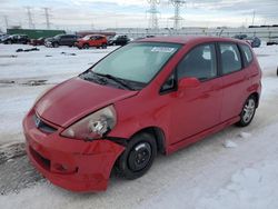 Honda salvage cars for sale: 2007 Honda FIT S