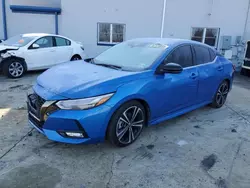 Salvage cars for sale from Copart Windsor, NJ: 2020 Nissan Sentra SR
