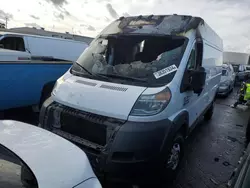 Salvage trucks for sale at Martinez, CA auction: 2014 Dodge RAM Promaster 2500 2500 High