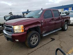 Chevrolet Silverado k1500 lt salvage cars for sale: 2009 Chevrolet Silverado K1500 LT