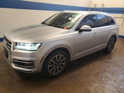 Salvage cars for sale at Wheeling, IL auction: 2017 Audi Q7 Premium Plus