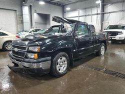 Salvage cars for sale from Copart Ham Lake, MN: 2007 Chevrolet Silverado C1500 Classic