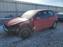 Salvage cars for sale from Copart Kansas City, KS: 2011 Volkswagen Golf