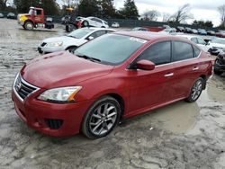 Salvage cars for sale from Copart Madisonville, TN: 2013 Nissan Sentra S