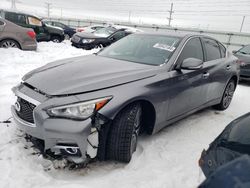 Infiniti Q50 salvage cars for sale: 2015 Infiniti Q50 Base