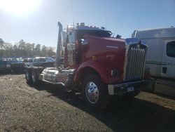 Salvage trucks for sale at Lufkin, TX auction: 2024 Kenworth Construction W900