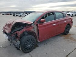 Salvage cars for sale from Copart Grand Prairie, TX: 2014 Nissan Sentra S