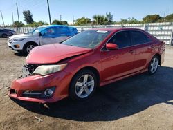 Salvage cars for sale from Copart Miami, FL: 2014 Toyota Camry L