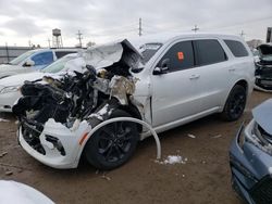 Salvage cars for sale at Chicago Heights, IL auction: 2021 Dodge Durango GT