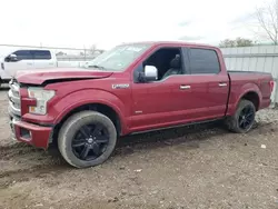 Salvage cars for sale at Houston, TX auction: 2015 Ford F150 Supercrew