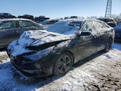 Hyundai Vehiculos salvage en venta: 2021 Hyundai Elantra SEL