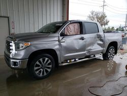 Toyota Tundra Crewmax Limited salvage cars for sale: 2021 Toyota Tundra Crewmax Limited