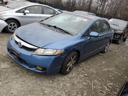 Honda salvage cars for sale: 2010 Honda Civic LX