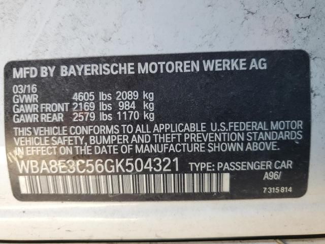 2016 BMW 328 XI Sulev