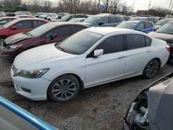 Vehiculos salvage en venta de Copart Kansas City, KS: 2014 Honda Accord Sport