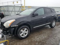 Salvage cars for sale at Dyer, IN auction: 2013 Nissan Rogue S