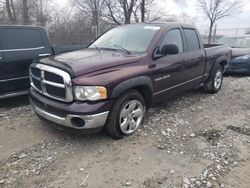 Salvage cars for sale at Cicero, IN auction: 2004 Dodge RAM 1500 ST