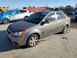 Salvage cars for sale from Copart Homestead, FL: 2011 KIA Rio Base