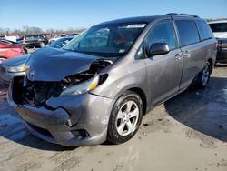 Salvage cars for sale at Cahokia Heights, IL auction: 2013 Toyota Sienna LE