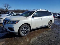 Salvage cars for sale from Copart Des Moines, IA: 2017 Nissan Pathfinder S