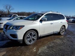 Salvage cars for sale at Des Moines, IA auction: 2017 Nissan Pathfinder S